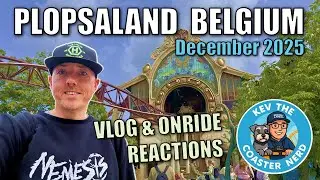 MY GAMBLE on The Ride to Happiness - Plopsaland Belgium VLOG & reaction POVs (December 2025)