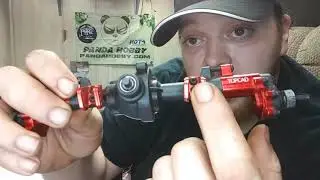 redcat gen8 aluminum axle upgrades made by TOPCAD.