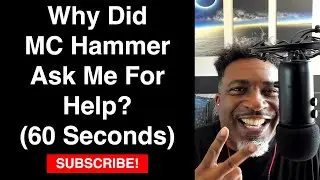 I Met Stanley Kirk Burrell AKA MC Hammer @ A Gym In Fremont. He Asked Me 2 Do Him A Favor! #Shorts