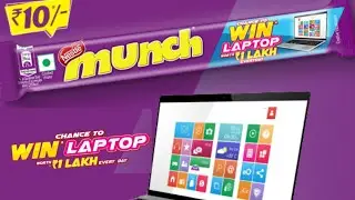 Munch Contest Win A Chance to Laptop Worth One Lakh rs Daily