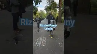 Rizzbot funny laugh 😅 #rizzbot #robot #funny