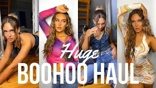 HUGE *NEW IN* BOOHOO HAUL & TRY ON |WINTER 2021 | SIZE 10 *INCLUDES DISCOUNT CODE* / Y2K VIBES