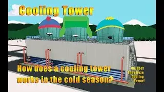 Cooling Tower. How does a cooling tower works in the cold season?