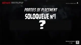 Mon premier match de placement en soloqueue sur overwatch l Overwatch placement ranked soloqueue #1