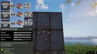 How Many Explosive Charges For WALLS in Deadside