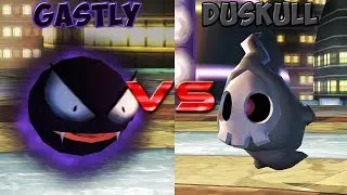 Pokemon battle revolution - Gastly vs Duskull