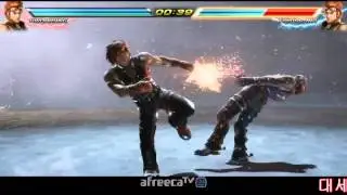 Hwoarang 2 Left Plazma Kick Combos