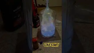 Jam jar pulse jet cold start