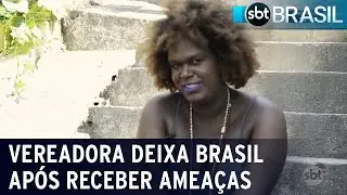 Primeira vereadora trans de Niterói deixa o Brasil após receber ameaças | SBT Brasil (14/05/21)