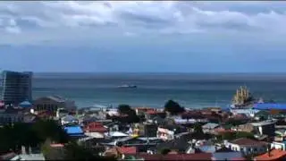 Punta Arenas, Estrecho de Magallanes. Videos de la ciudad de Punta Arenas. Patagonia, Chile