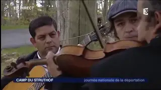 Chant en hommage aux victimes tziganes du camp du Struthof