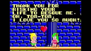 Wonder Boy - Game Gear - ending