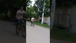 Bicycle Stunt || Rolling Stoppie Practice || 01/03/2023 || Viral Shorts #Shorts