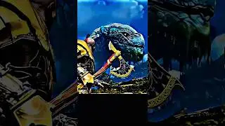 Kratos Poke World serpent | Troll face meme phonk edit 😈 #shorts