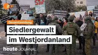 heute journal vom 15.11.2025 Westjordanland, JU gegen Merz, Bundeswehr in Neuseeland