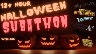 🔴!!!---NEW HALLOWEEN SUBATHON 12+ HOURS!!!
