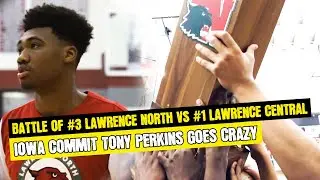GAME OF THE YEAR #3 LAWRENCE NORTH TAKES DOWN #1 LAWRENCE CENTRAL IN THE BATTLE OF LAWRENCE TOWNSHIP