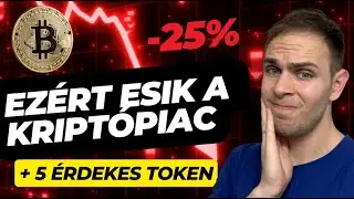 Ez&eacute;rt esik a Kript&oacute;piac - Ezt teszem most - 5 Token, ami sz&aacute;momra &eacute;rdekes