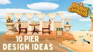 Ten Pier Design Ideas // Animal Crossing New Horizons