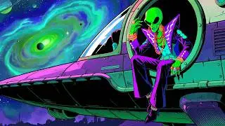 UFO Everywhere | Lofi Trap, Chill Beats & Phonk Mix (Sci-Fi Aesthetic)