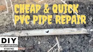 PVC Sprinkler Repair, Inline