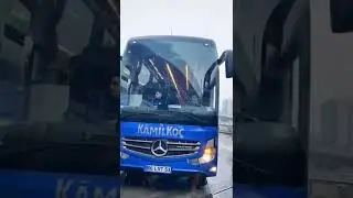 K&acirc;mil Ko&ccedil;&rsquo;un Yeni Yıldızı Mavi Mercedes-benz Travego2022 #travego #kamilko&ccedil; #shorts
