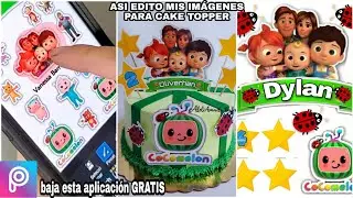 como editar imágenes para tus pasteles 
