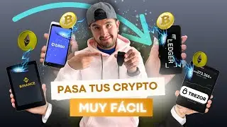 C&oacute;mo pasar tus cryptos a una hard wallet PASO A PASO🔐Ejemplo en REAL