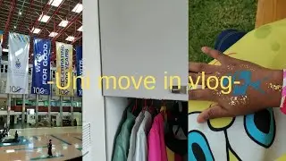 Uni-move in vlog | pta | Jhb | Wits | first YouTube video 