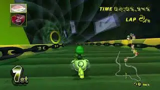 CTTR Evilocity v1 - Mario Kart Wii Custom Course 150cc (Baby Luigi driving Quacker Bike)