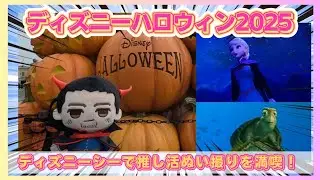 【Dハロ】ディズニーハロウィン2025で推しとぬい撮り満喫Vlog！･ちいかわ･金カムオタクの推し活Vlog【ゴールデンカムイ尾形】