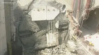 Mary the tunnel-boring machine's latest milestone in the HRBT Expansion Project