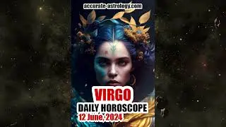 VIRGO DAILY HOROSCOPE, June 12, 2024