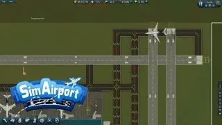 SimAirport S6 E65 Intersecting Runways