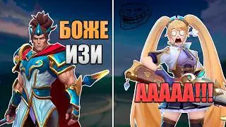 1 on 1 against a girl (I won) in Mobile Legends