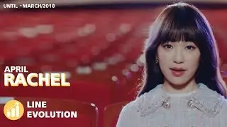 APRIL (에이프릴) - Rachel (레이첼) (Line Evolution) &bull; MARCH/2018