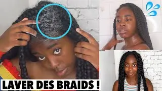 COMMMENT LAVER SES BRAIDS/TRESSES 🧖🏾‍♀️ !! Hélènelène NK
