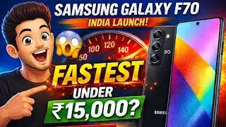 Samsung Galaxy F70 India Launch 🔥 Fastest Budget 5G Phone Under ₹15,000? Full Specs, Performance