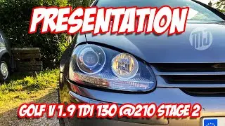 GOLF V 1,9 TDI SWAP AVF 130ch @210ch