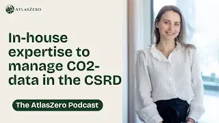 In-house expertise to manage CO2-data in the #csrd - with Irina Bolgari