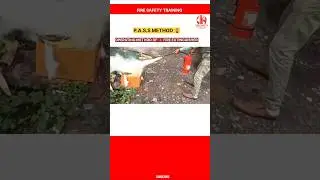 🧯 Fire Safety Training  #firesafetyawarenesscampaign #fireextinguisher #PASS #abc