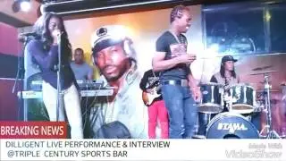 DILLIGENT LIVE PERFORMANCE@ TRIPLE CENTURY SPORTS BAR....HARD DRIVE ENTERTAINMENT.....TEAM DILLIGENT