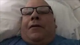 Richard Being Treated in the Oxygen Chamber