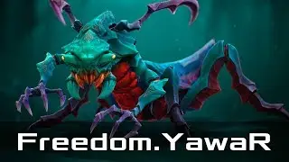 Freedom.YawaR - Weaver, Safe Lane (Jul 17, 2017) | Dota 2 patch 7.06 gameplay