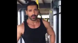 Rocky handsome  John Abraham  workout