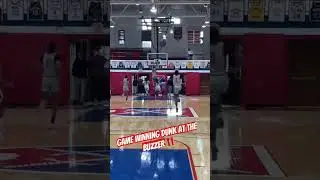 Game winning #dunk at the buzzer ‼️ #basketballshorts #shorts #basketball