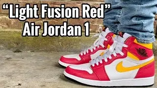 Air Jordan 1 &ldquo;Light Fusion Red&rdquo; Review & On Feet