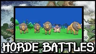 POKEMON XY - HORDE BATTLE!!