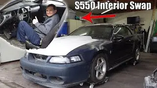 S550 INTERIOR SWAP IN NEW EDGE MUSTANG - PART 2
