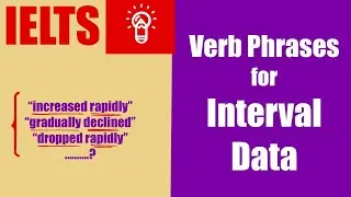 Verb phrases for describing interval data